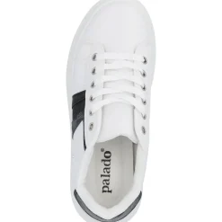 Palado Trishana, Sneakers Low, Damen, Weiß/Schwarz