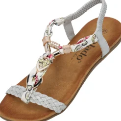 Palado Ubah by Sila Sahin, Komfort-Sandalen, Damen, Silber