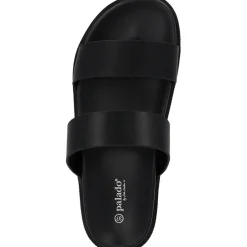 Palado Ulie by Sila Sahin, Plateau-Pantoletten, Damen, Schwarz