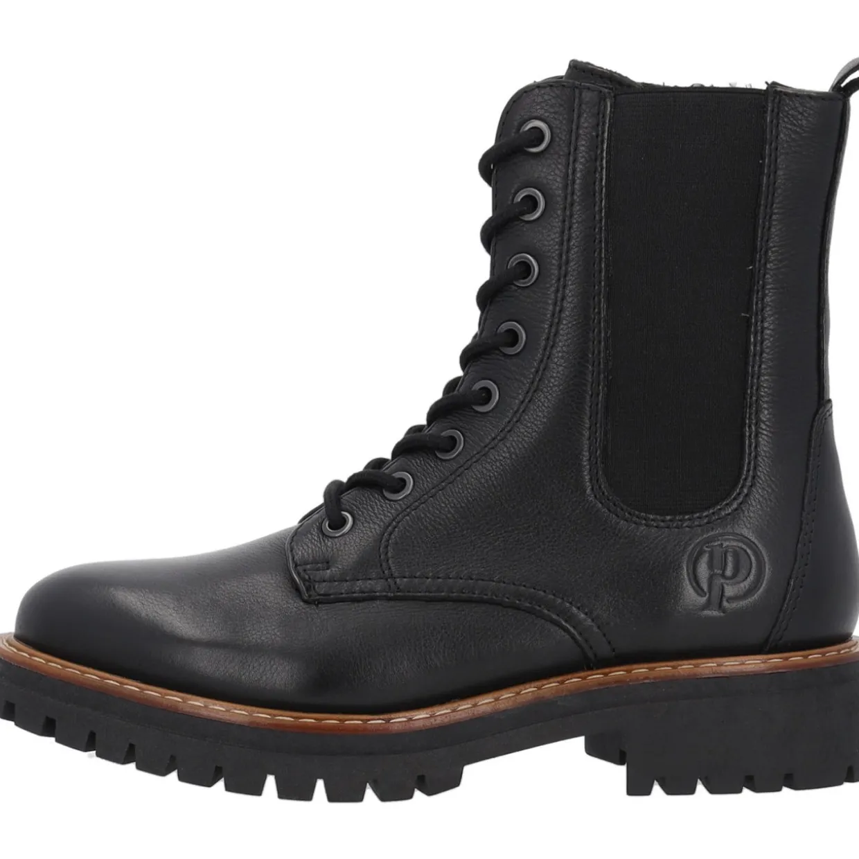 Palado Unije, Schnürstiefeletten, Damen, Schwarz