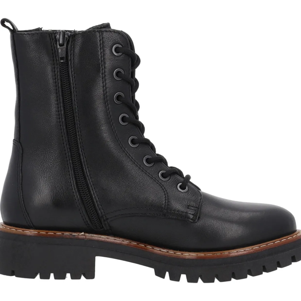 Palado Unije, Schnürstiefeletten, Damen, Schwarz