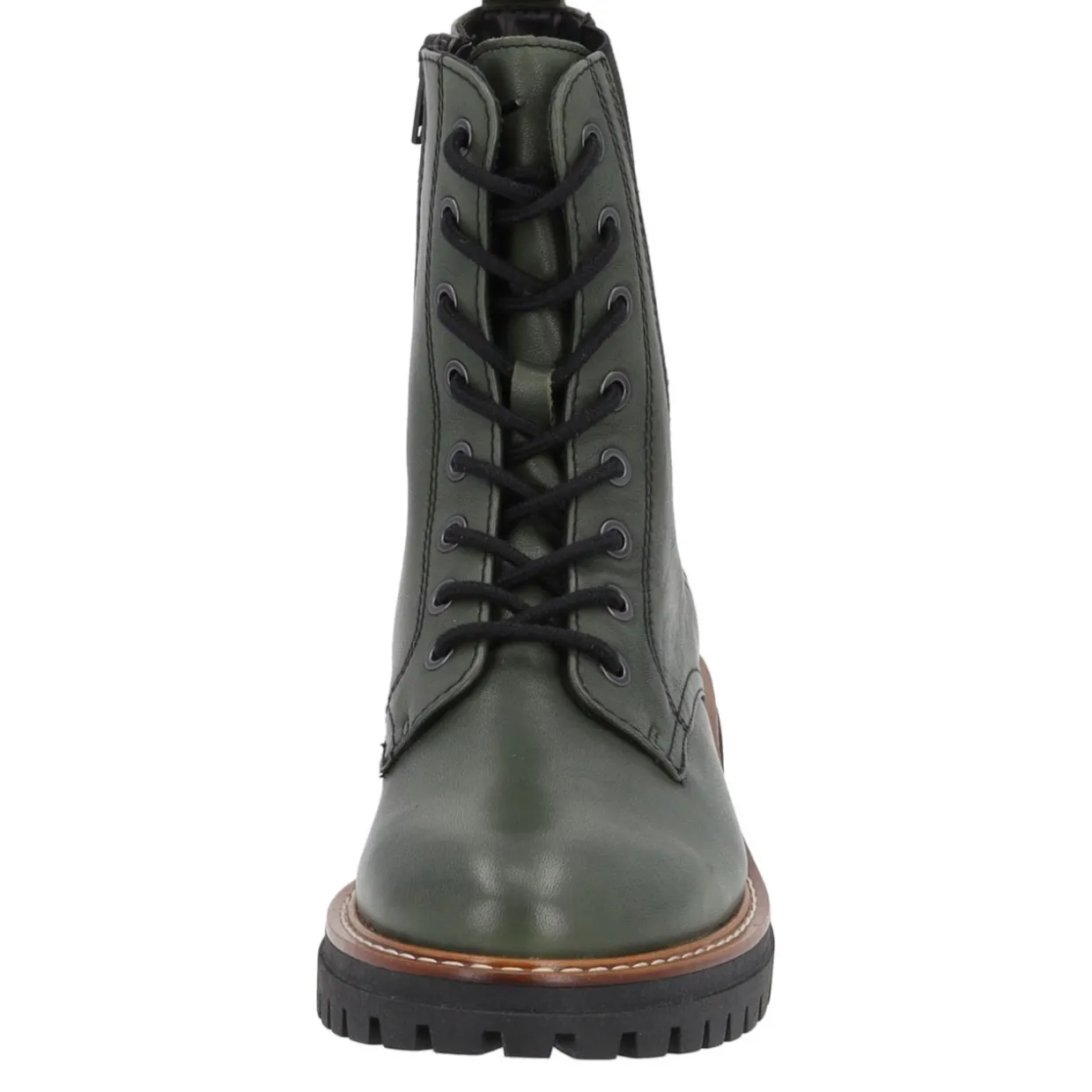 Palado Unije, Schnürstiefeletten, Damen, Grün