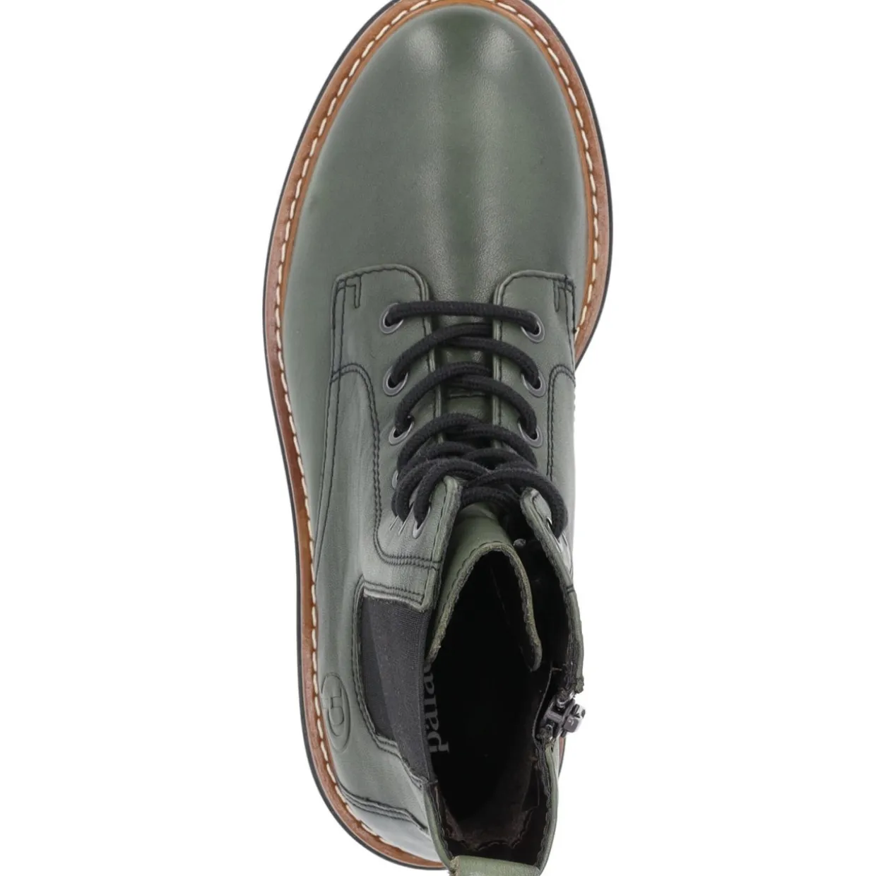 Palado Unije, Schnürstiefeletten, Damen, Grün