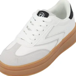 Palado Valcis, Sneakers Low, Damen, Weiß/Grau