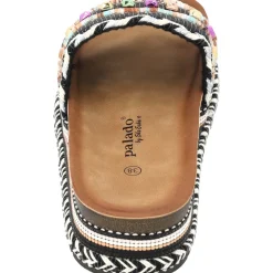 Palado Vaphine by Sila Sahin, Plateau-Pantoletten, Damen, Schwarz