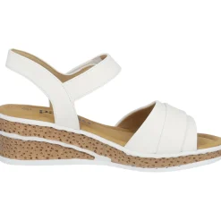 Palado Vemlu, Keilsandaletten, Damen, Weiß