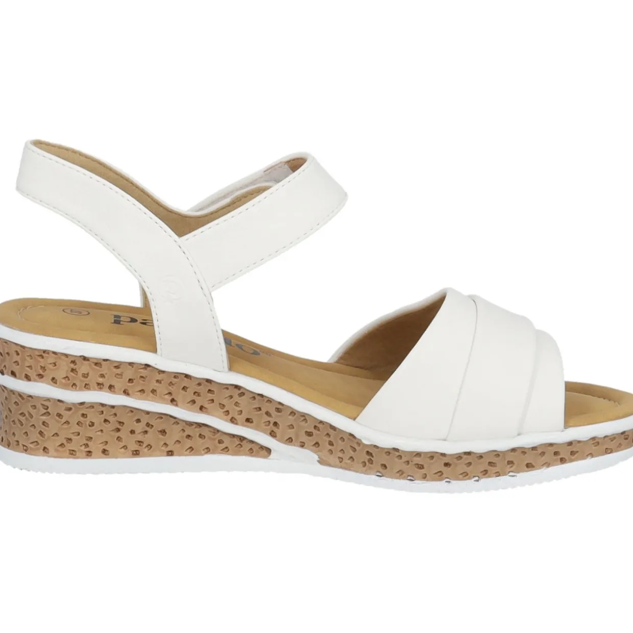 Palado Vemlu, Keilsandaletten, Damen, Weiß