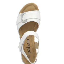 Palado Vemlu, Keilsandaletten, Damen, Weiß