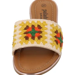 Palado Xami by Sila Sahin, Pantoletten, Damen, Gelb