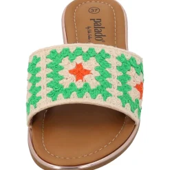 Palado Xami by Sila Sahin, Pantoletten, Damen, Grün