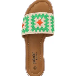Palado Xami by Sila Sahin, Pantoletten, Damen, Grün