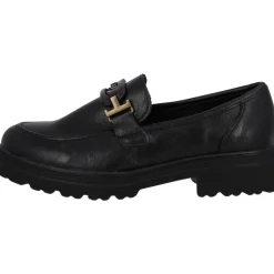 Palado Xesta, Loafers, Damen, Schwarz