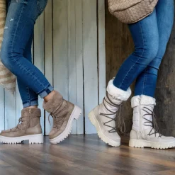 Palado Yeronisos, Winterstiefel, Damen, Beige