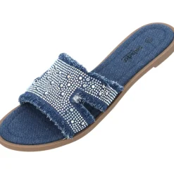 Palado Yinra by Sila Sahin, Pantoletten, Damen, Blau