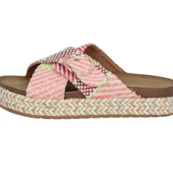 Palado Zurlo by Sila Sahin, Plateau-Pantoletten, Damen, Rosa