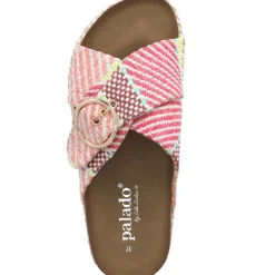 Palado Zurlo by Sila Sahin, Plateau-Pantoletten, Damen, Rosa