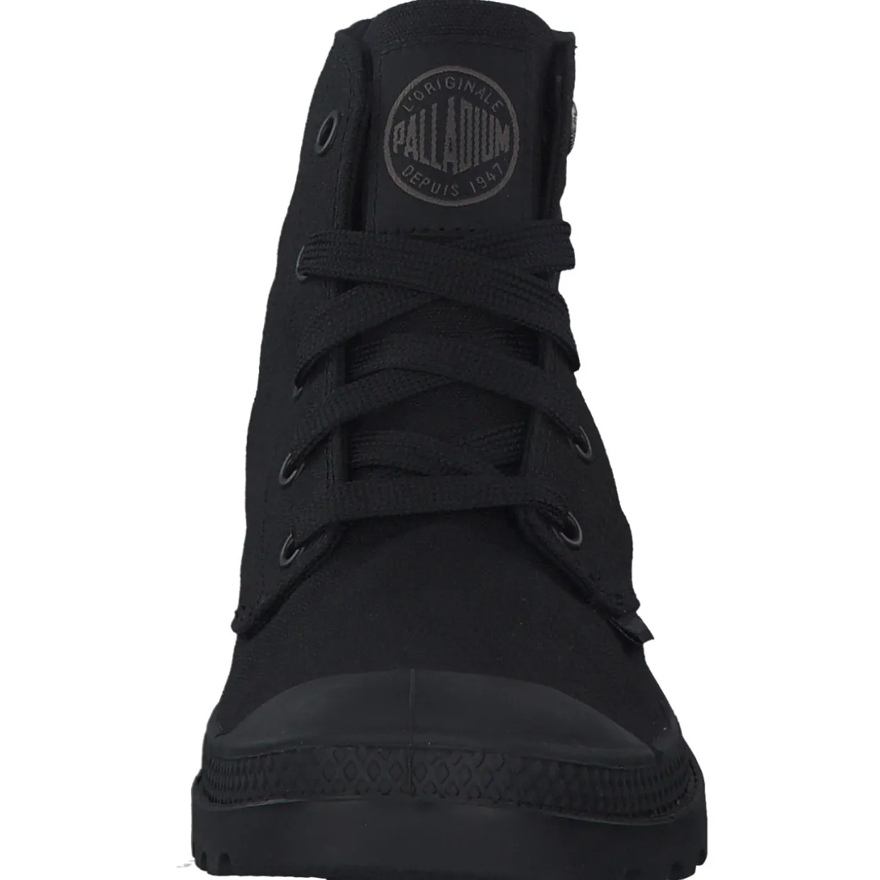 Palladium 73089, Schnürstiefeletten, BLACK