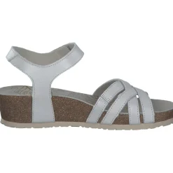 Panama Jack Chia B, Keilsandaletten, Damen, Weiß (Blanco