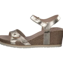 Panama Jack Julia Shine B, Keilsandaletten, Damen, oro gold
