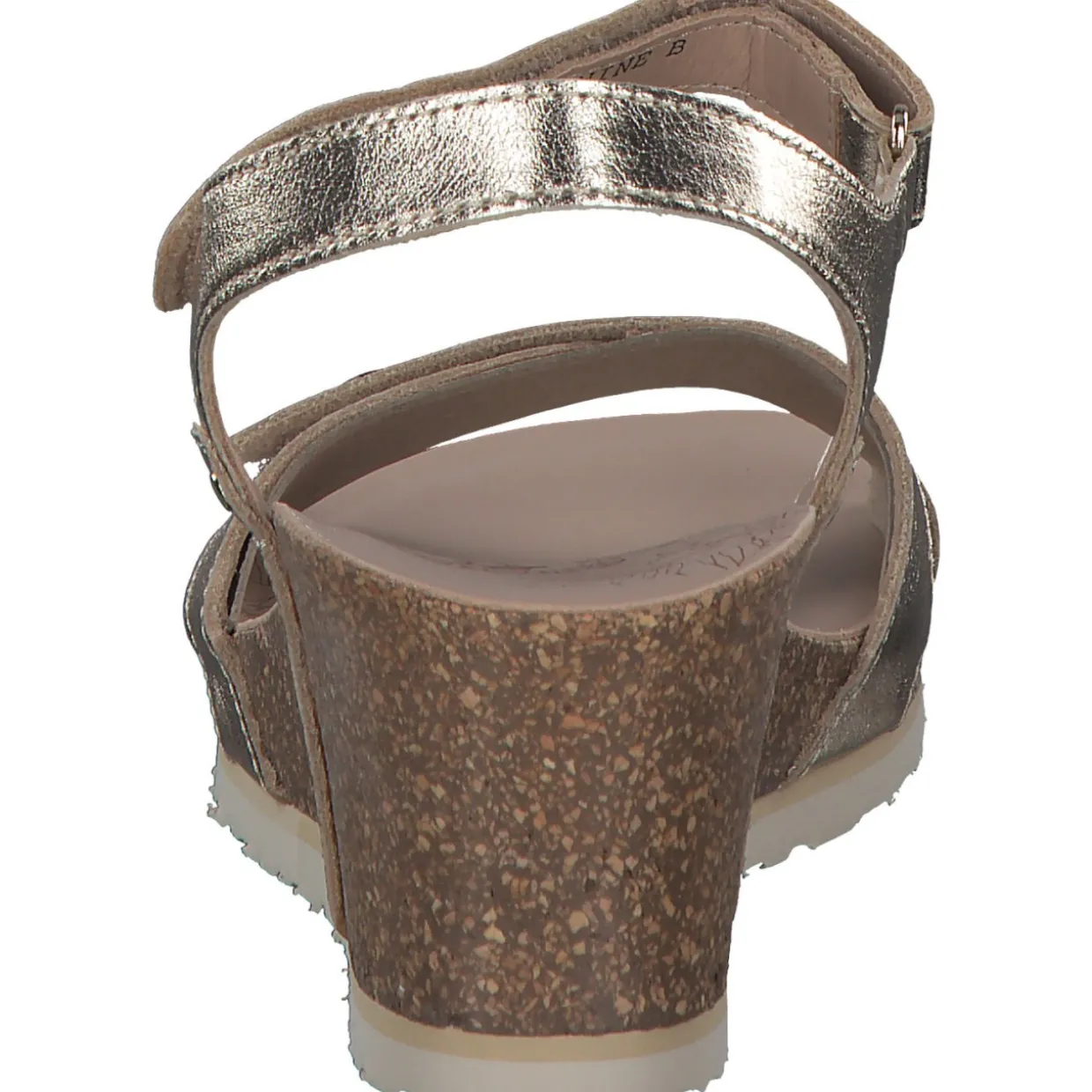 Panama Jack Julia Shine B, Keilsandaletten, Damen, oro gold