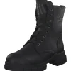 Panama Jack Ninfa Igloo B, Schnürstiefel, Damen, Schwarz