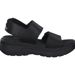 Panama Jack Noah B, Keilsandaletten, Damen, Schwarz