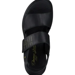 Panama Jack Noah B, Keilsandaletten, Damen, Schwarz