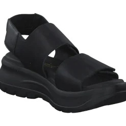 Panama Jack Noah B, Keilsandaletten, Damen, Schwarz