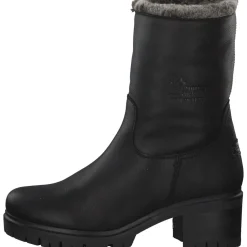 Panama Jack Piola B, Winterstiefel, Damen, Schwarz (Negro/Black)