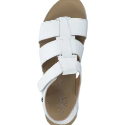 Panama Jack Sammy B, Keilsandaletten, Damen, Weiß