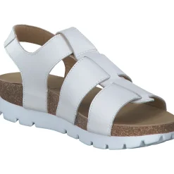 Panama Jack Sammy B, Keilsandaletten, Damen, Weiß