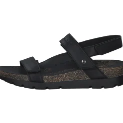 Panama Jack Selma B, Keilsandaletten, Damen, Schwarz