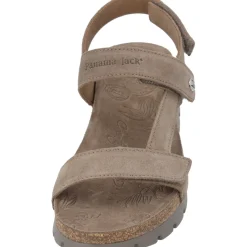 Panama Jack Selma B, Keilsandaletten, Damen, Beige