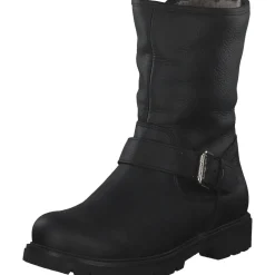 Panama Jack Singapur B, Winterstiefel, Damen, Schwarz (Negro Black)
