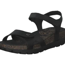 Panama Jack Sulia B, Klassische Sandalen, Damen, Schwarz (Negro Black)