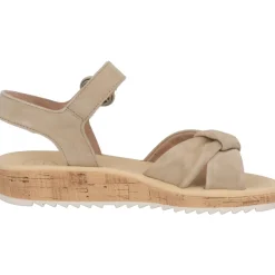 Paul Green 6105, Keilsandaletten, Damen, CHAMPAGNE