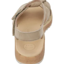 Paul Green 6105, Keilsandaletten, Damen, CHAMPAGNE