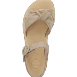 Paul Green 6105, Keilsandaletten, Damen, CHAMPAGNE