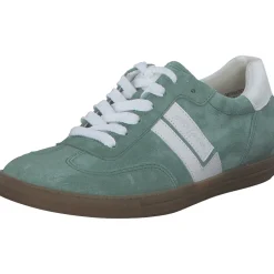 Paul Green 5450, Schnürschuhe, Damen, wasabi/white