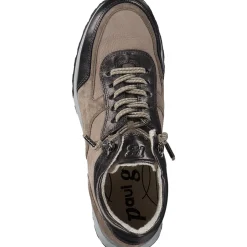 Paul Green 5200, Schnürschuhe, Damen, steel/antelope