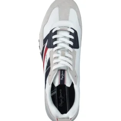 Pepe Jeans PMS30944, Schnürschuhe, Herren, white