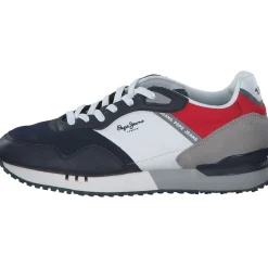 Pepe Jeans PMS30821, Sneakers, Herren, blau/weiß