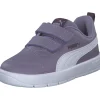 Puma 310252/004 Courtflex V3 V, Sportliche Slipper, Kinder, pale plum-puma white