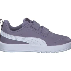 Puma 310252/004 Courtflex V3 V, Sportliche Slipper, Kinder, pale plum-puma white