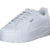 Puma 397456/002 Karmen II L, Schnürschuhe, Damen, PUMA WHITE-PUMA WHITE-PUMA SIL