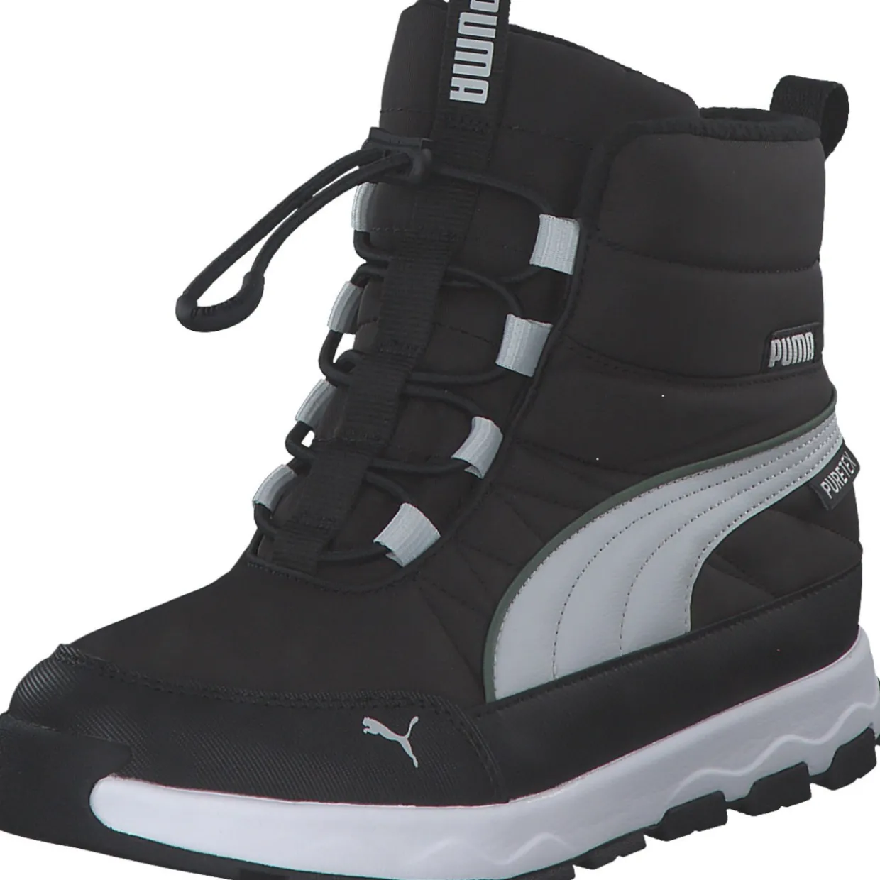 Puma 392647/002 Puma Evolve Boot Puretex J, Winterstiefel, Kinder, Schwarz (Black)