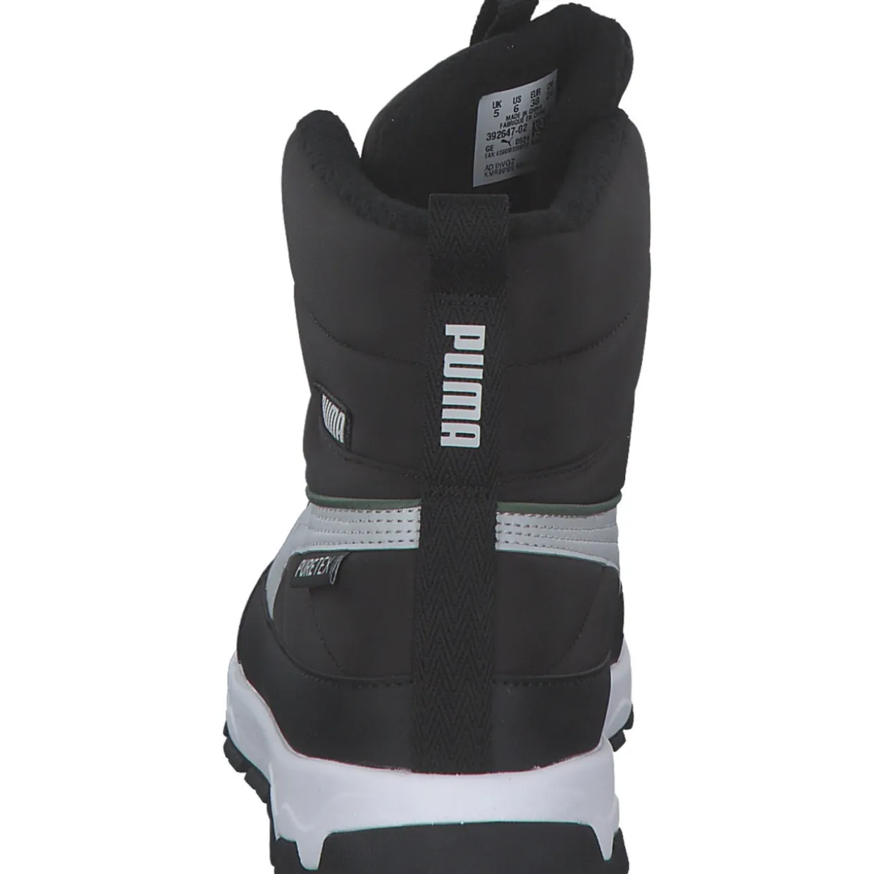 Puma 392647/002 Puma Evolve Boot Puretex J, Winterstiefel, Kinder, Schwarz (Black)