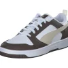 Puma 392328/031 Rebound v6 Low, Klassische- & Business Schuhe, Herren, ESPRESSO BROWN-ALPINE SNOW-PU