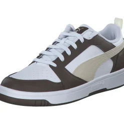 Puma 392328/031 Rebound v6 Low, Klassische- & Business Schuhe, Herren, ESPRESSO BROWN-ALPINE SNOW-PU
