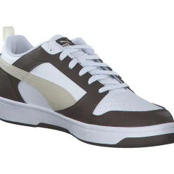 Puma 392328/031 Rebound v6 Low, Klassische- & Business Schuhe, Herren, ESPRESSO BROWN-ALPINE SNOW-PU